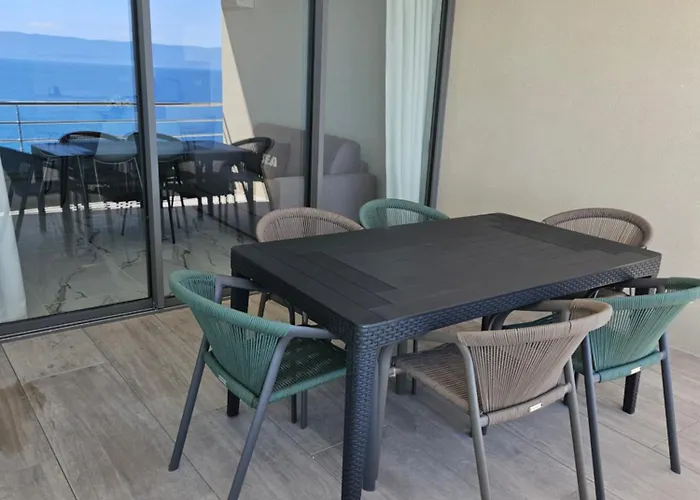 Chez Vicky, Superbe Avec Parking Prive Piscine Et Vue Exceptionnelle 아작시오